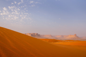 Fototapeta na wymiar desert sky wallpaper