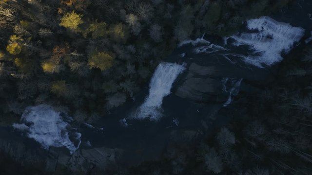 Looking Glass Falls waterfall Brevard Blue Ridge Parkway Asheville North Carolina