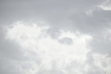 Beautiful Cloudy sky in Abu Dhabi on april 2020