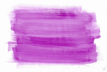 Abstract white light and dark purple texture and background with brushstroke like lines drawn by watercolor paints. Great basic of print, badge, party invitation, banner, tag.