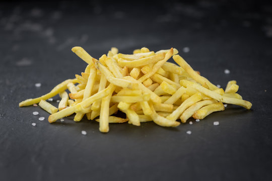 Portion of fresh made French Fries