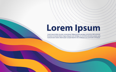 Creative geometric colorful bright background,