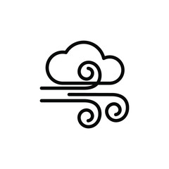 Windy icon template