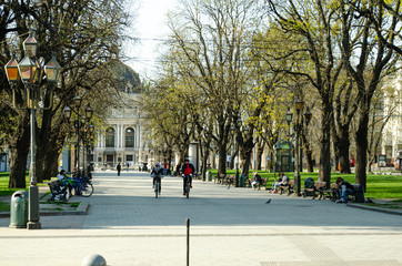 Prosp Svobody in Lviv 