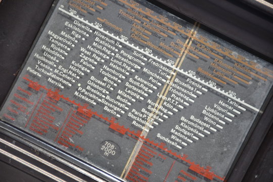 Siera S50A, Siera, Philips, Rundfunkempf&auml;nger, Tischger&auml;t, Radio, Radioempf&auml;nger, Langwelle, Mittelwelle, Kurzwelle, KW, AM, LW, MW, Lautsprecher, Sender, Frequenz, Meter, Zeiger, Sender einstellen, e