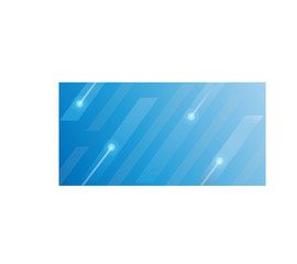 Gradient geometric shape LIGHT BLUE background template Premium Vector