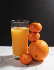 oranges and orange juice