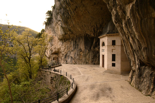 Sanctuary of Santa Maria infra Saxa in Frasassi