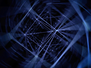 Abstract geometry surfaces, lines and points background, Used as digital wallpaper and technology background.
