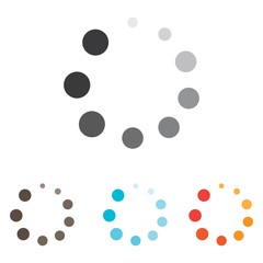 loading illustration vector design