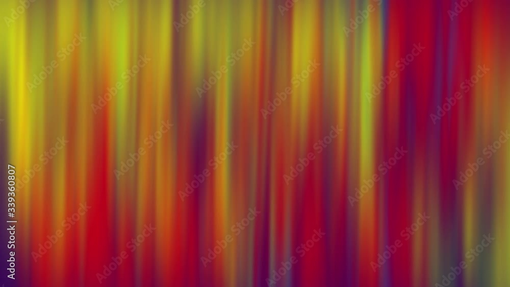 Poster bright colored seamless loop twisted gradient background.3d render rows colorful purple red yellow b
