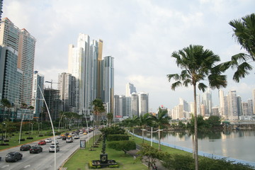 Fototapeta premium Parte de la Cinta Costera de Panama