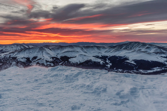 Sunrise From Quandary Peak