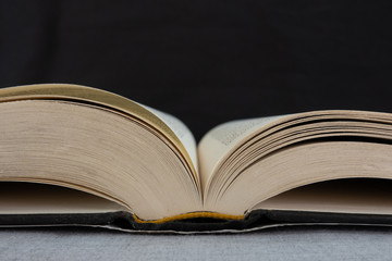 Open Book on Table