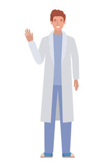 Man doctor with uniform vector design