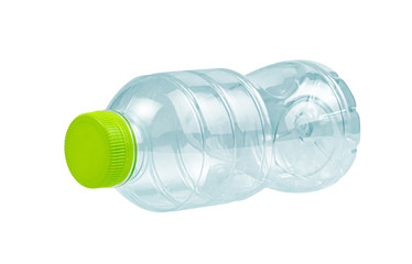 Water bottle isolated on white background ,include clipping path