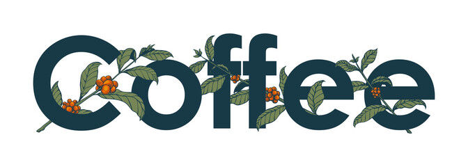 coffee logo art