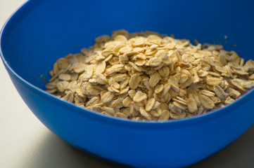 oats and cereal for breakfast