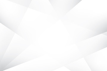 Fototapeta premium Abstract geometric white and gray color background. Vector, illustration.