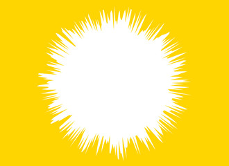 Cartoon background.Surprise scene.In the limelight.
背景：集中線 放射線 漫画 マンガ まんが 驚き サプライズ 金 黄