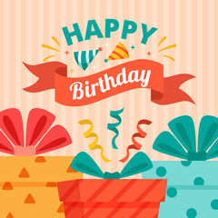 Happy Birthday Postcard Gift