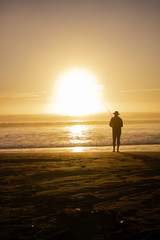 Fototapeta premium Atardecer 