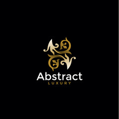 Obraz premium luxury furniture, interior, decoration logo template design