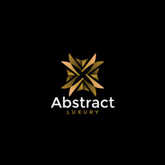 luxury furniture, interior, decoration logo template design