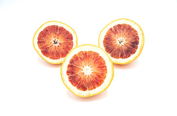 Blood orange can help your health and have beautiful colors.