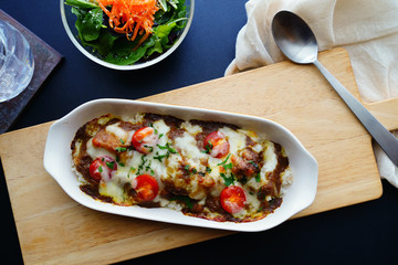 焼きチーズカレー