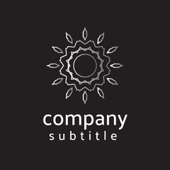 logo ornament gold