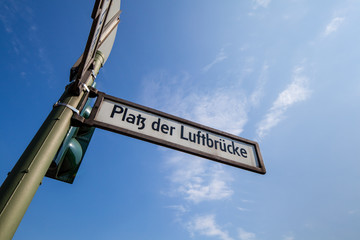 Fototapeta premium Platz der Luftbrücke