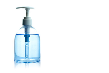 Alcohol gel sanitizer hand bottle for protection against covid 19