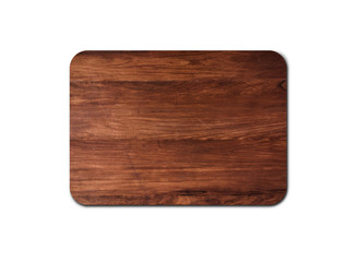 Empty rustic wood board texture isolated on white background with copy space for design or work. clipping path
