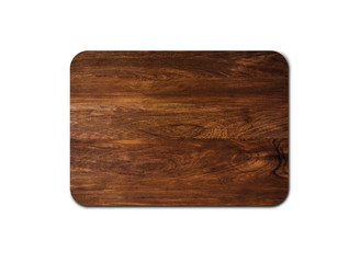Empty rustic wood board texture isolated on white background with copy space for design or work. clipping path