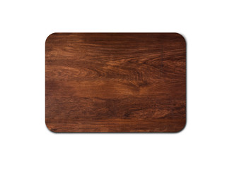 Empty rustic wood board texture isolated on white background with copy space for design or work. clipping path