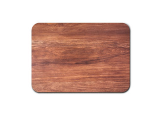 Empty rustic wood board texture isolated on white background with copy space for design or work. clipping path