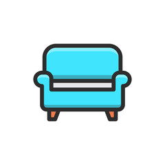 Couch Vector Icon
