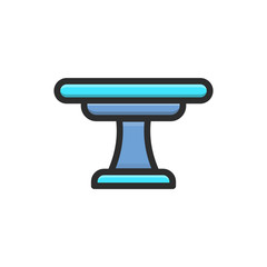 Office Table Vector Icon