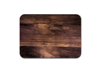 Modern wood board texture isolated on white background with copy space for design or work. clipping path