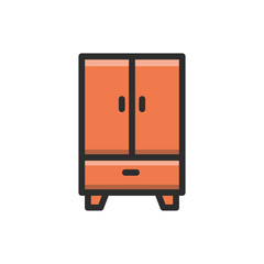 Wadrobe Vector Icon