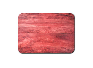 Modern wood board texture isolated on white background with copy space for design or work. clipping path
