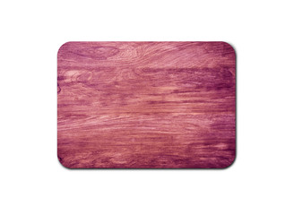 Modern wood board texture isolated on white background with copy space for design or work. clipping path