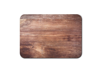 Modern wood board texture isolated on white background with copy space for design or work. clipping path