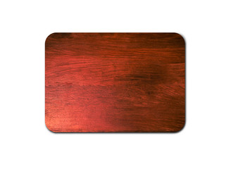 Modern wood board texture isolated on white background with copy space for design or work. clipping path