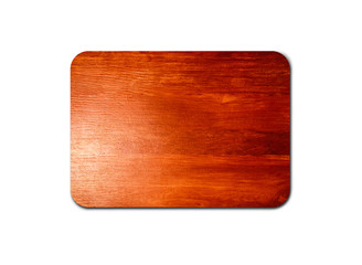 Handmade wood board texture isolated on white background with clipping path for design