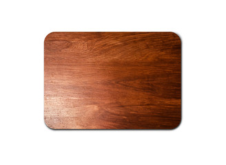 Handmade wood board texture isolated on white background with clipping path for design