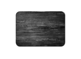 Closeup of pine wooden board isolated on white background with copy space and clipping path for design