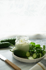 Fresh Green Ground Cucumber Face Care Moisturizing Face Mask