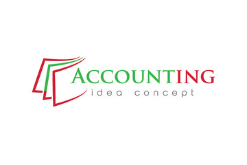Creative Accounting Concept Logo Design Template